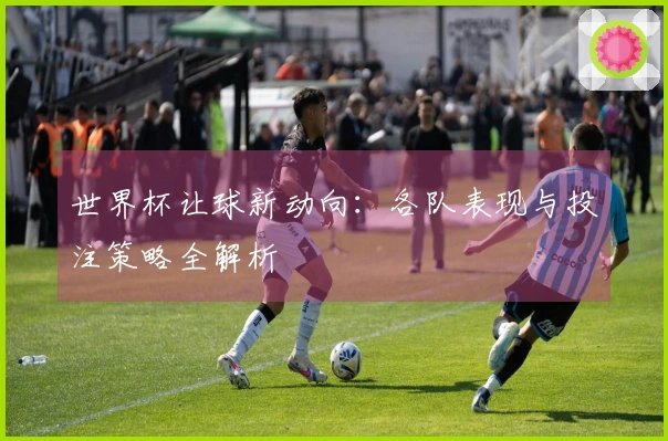 世界杯让球新动向：各队表现与投注策略全解析